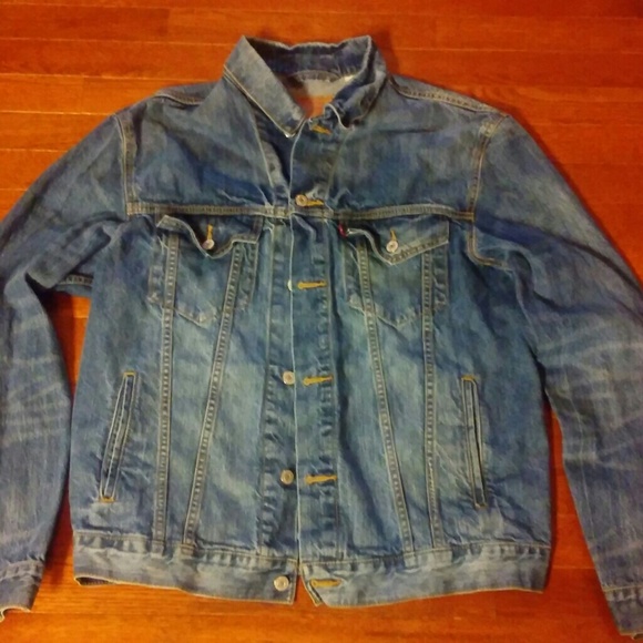 Levis VINTAGE Denim Jacket XL - Picture 1 of 8